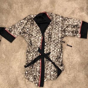 Victoria Secret Silk Kimono Robe